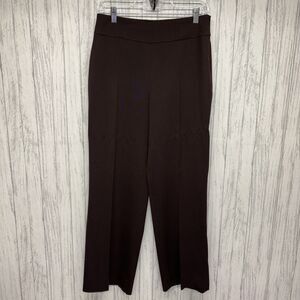 Womens Size 6 Akris Brown Wool Pants EUC